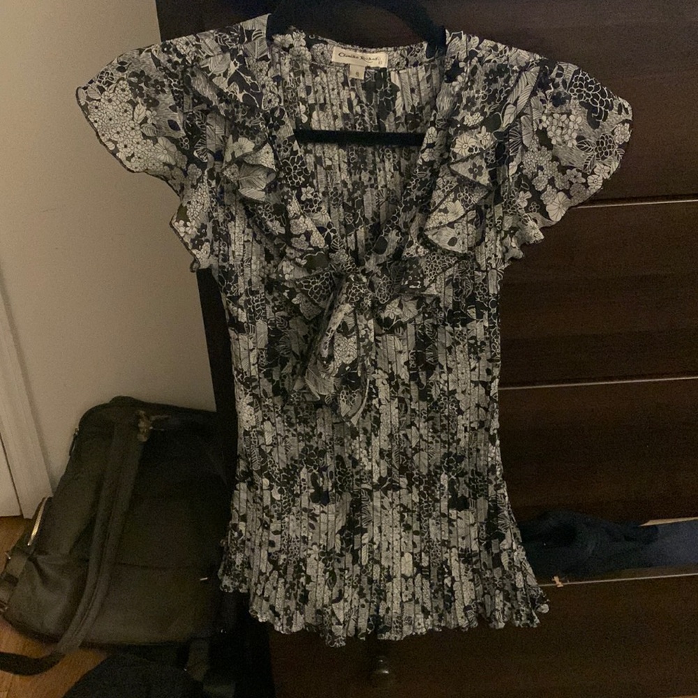 Floral Chiffon Shirt